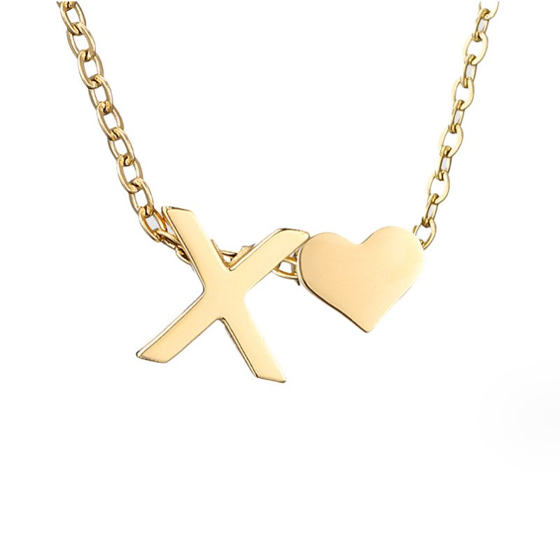 Love Letter Gold Necklace
