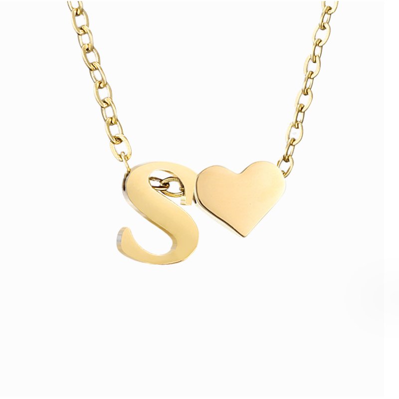 Love Letter Gold Necklace