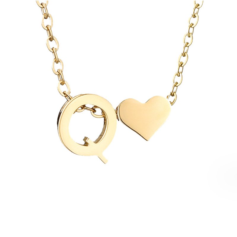 Love Letter Gold Necklace