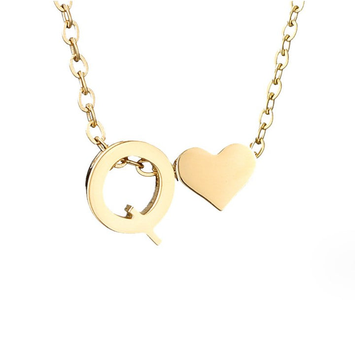 Love Letter Gold Necklace