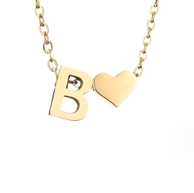 Love Letter Gold Necklace
