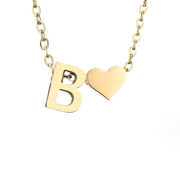 Love Letter Gold Necklace
