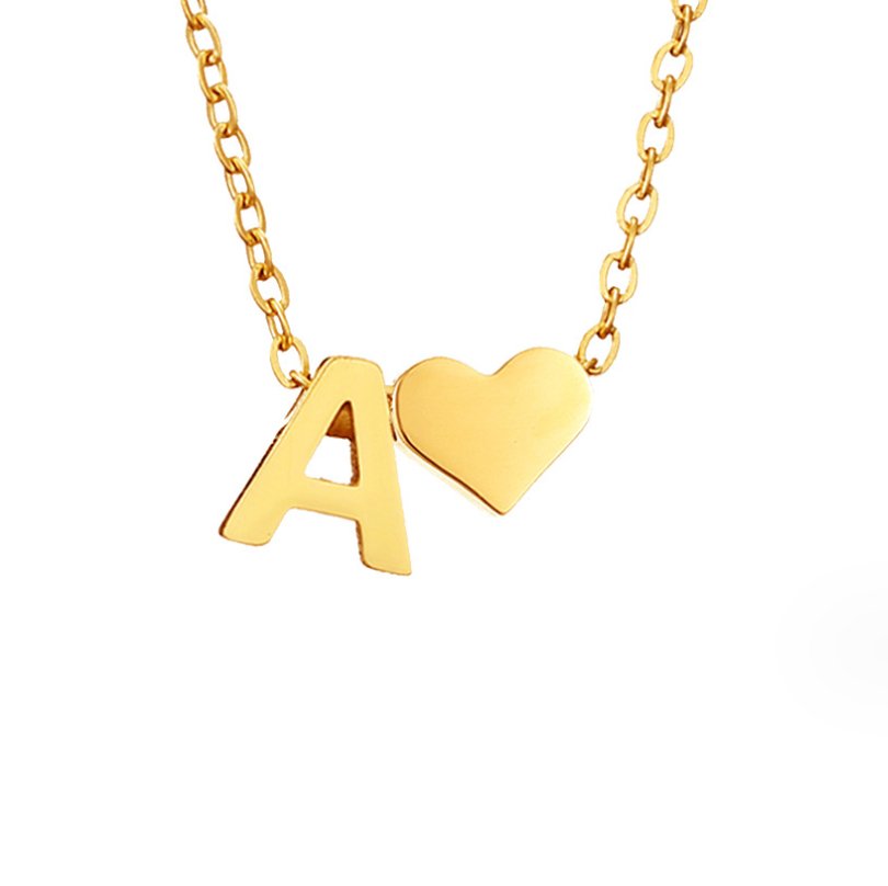 Love Letter Gold Necklace
