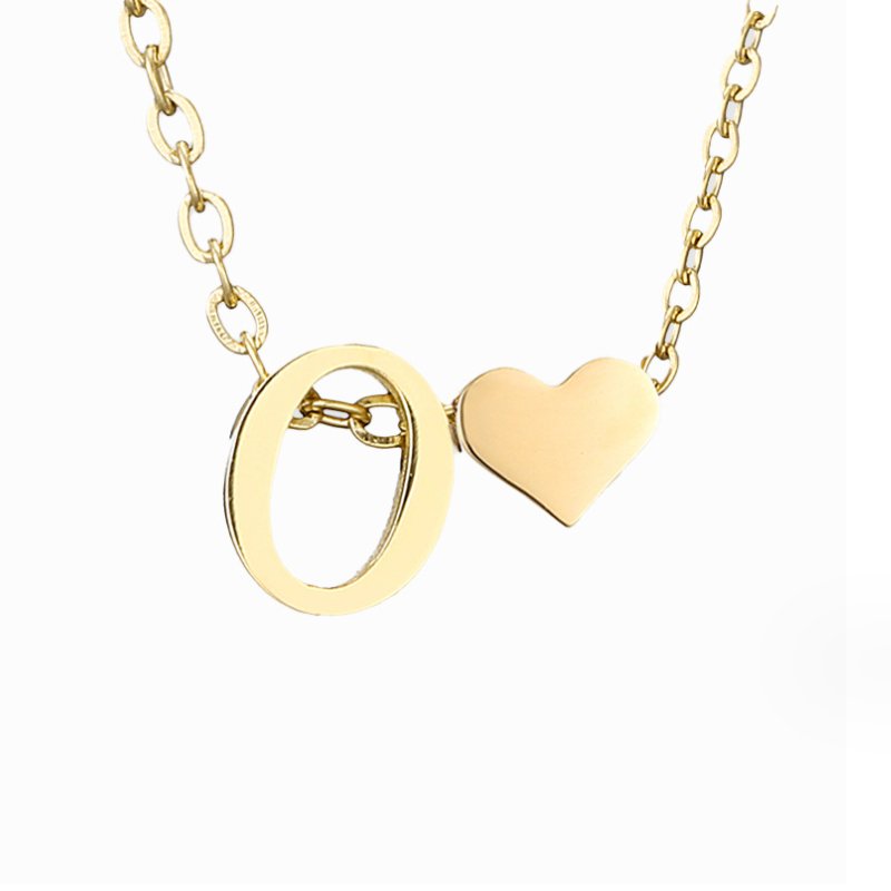 Love Letter Gold Necklace