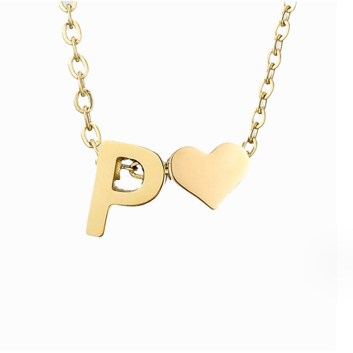 Love Letter Gold Necklace