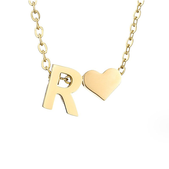 Love Letter Gold Necklace