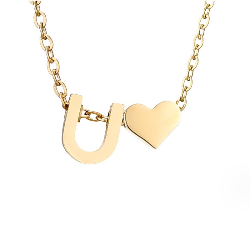 Love Letter Gold Necklace