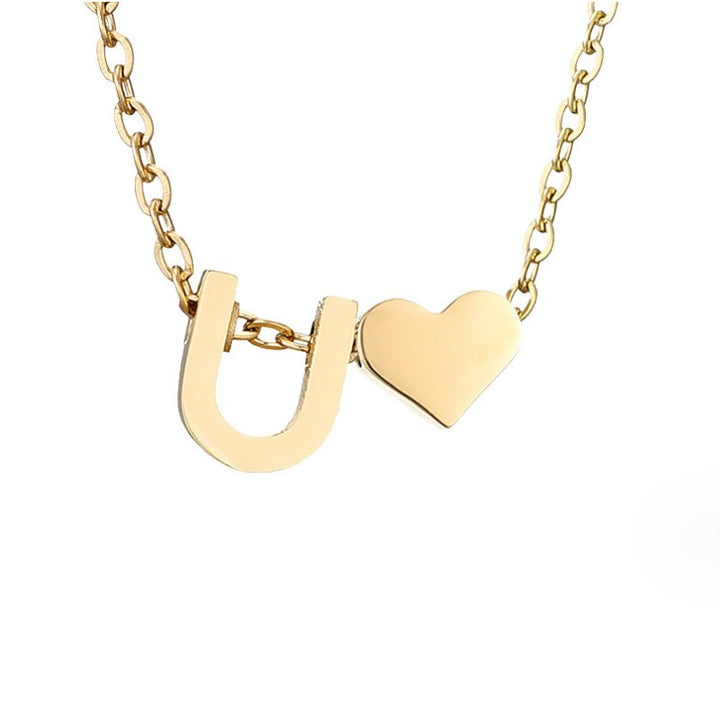 Love Letter Gold Necklace