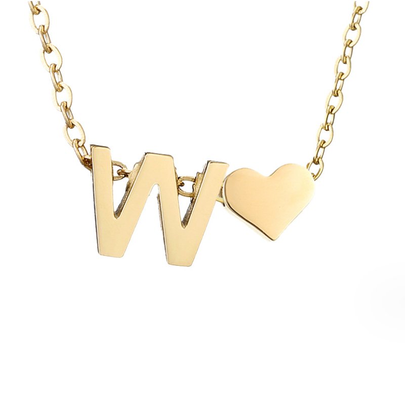 Love Letter Gold Necklace
