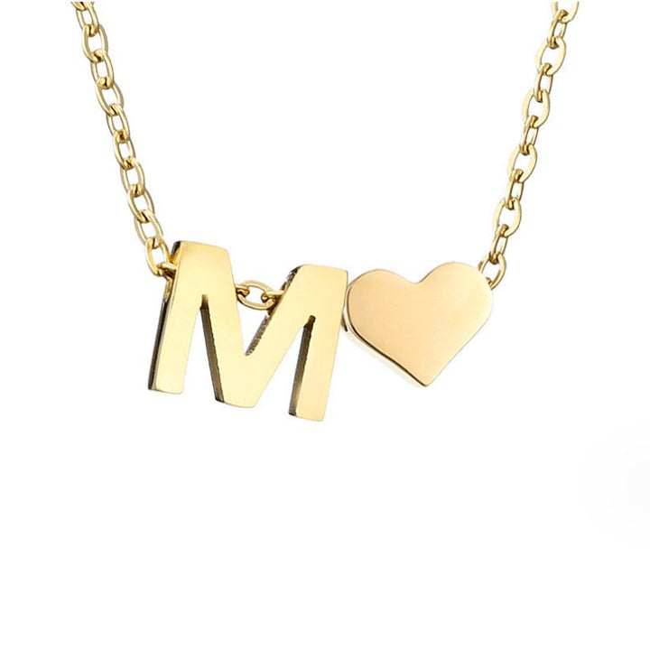 Love Letter Gold Necklace