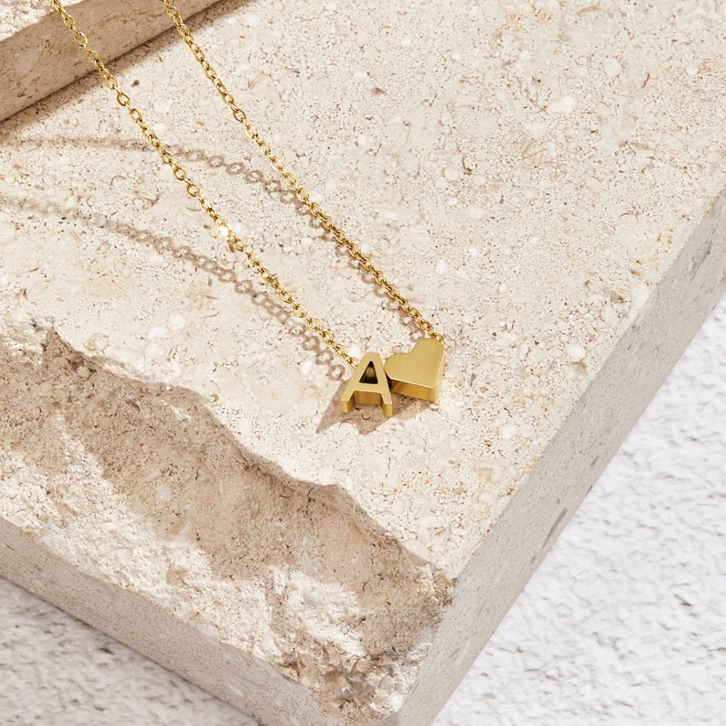 Love Letter Gold Necklace