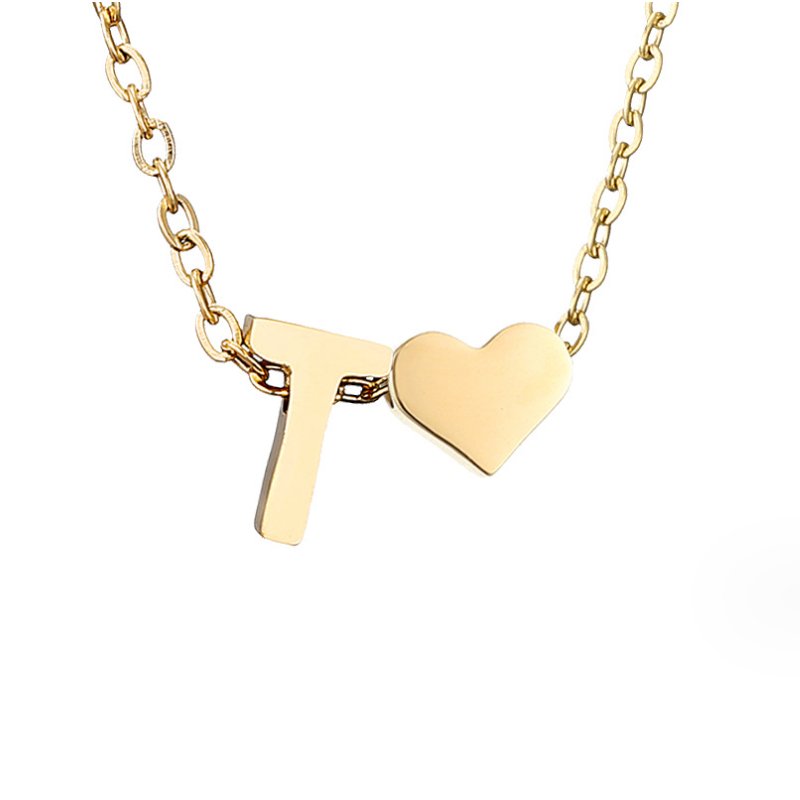 Love Letter Gold Necklace