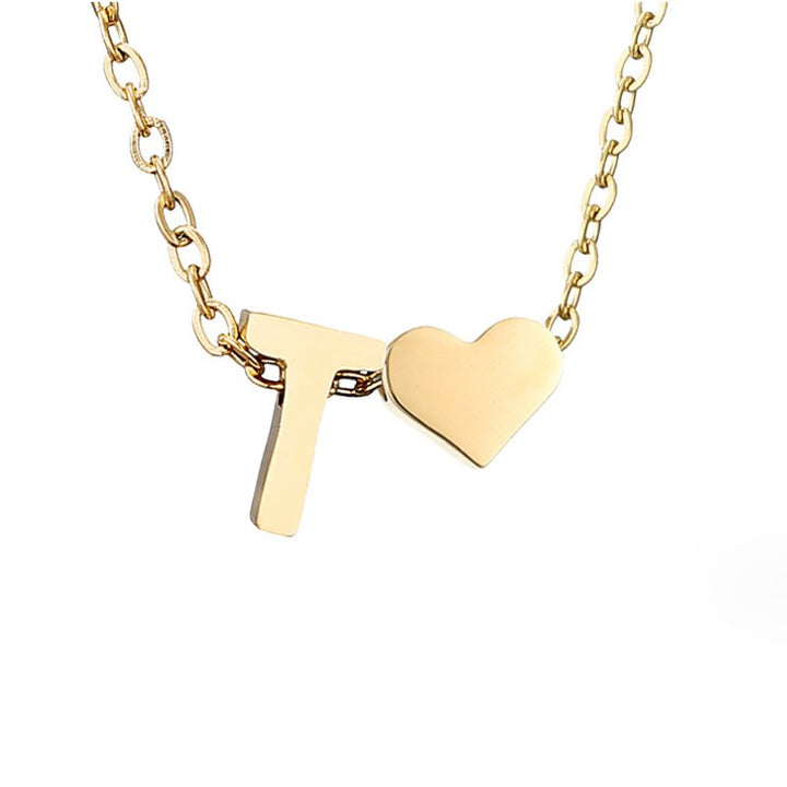 Love Letter Gold Necklace