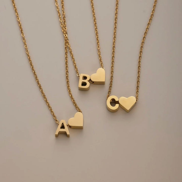 Love Letter Gold Necklace