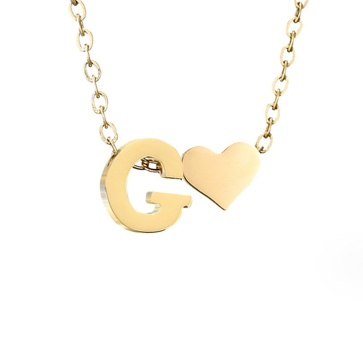 Love Letter Gold Necklace
