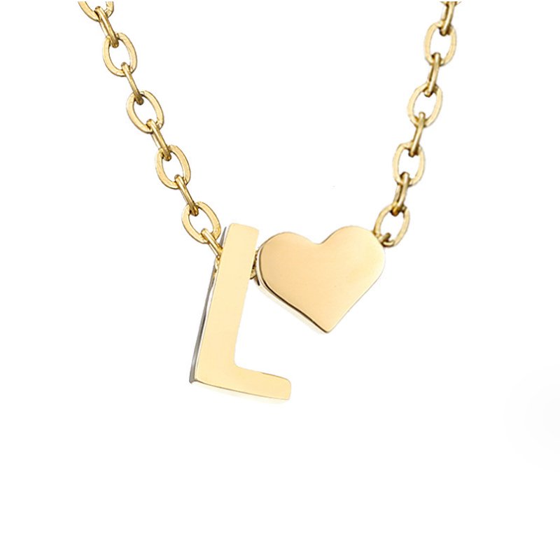 Love Letter Gold Necklace
