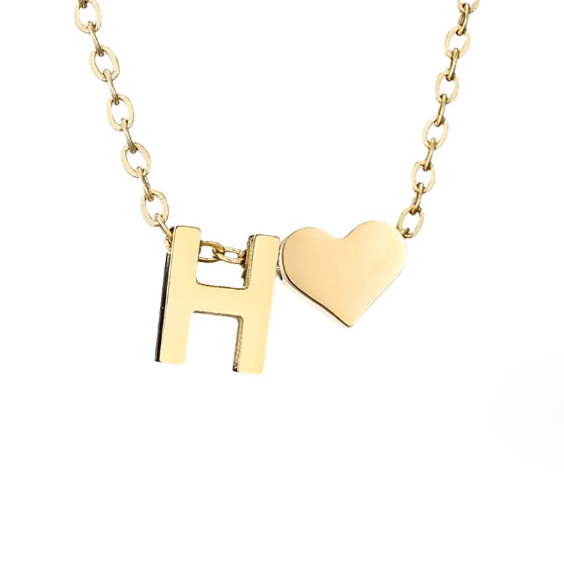 Love Letter Gold Necklace