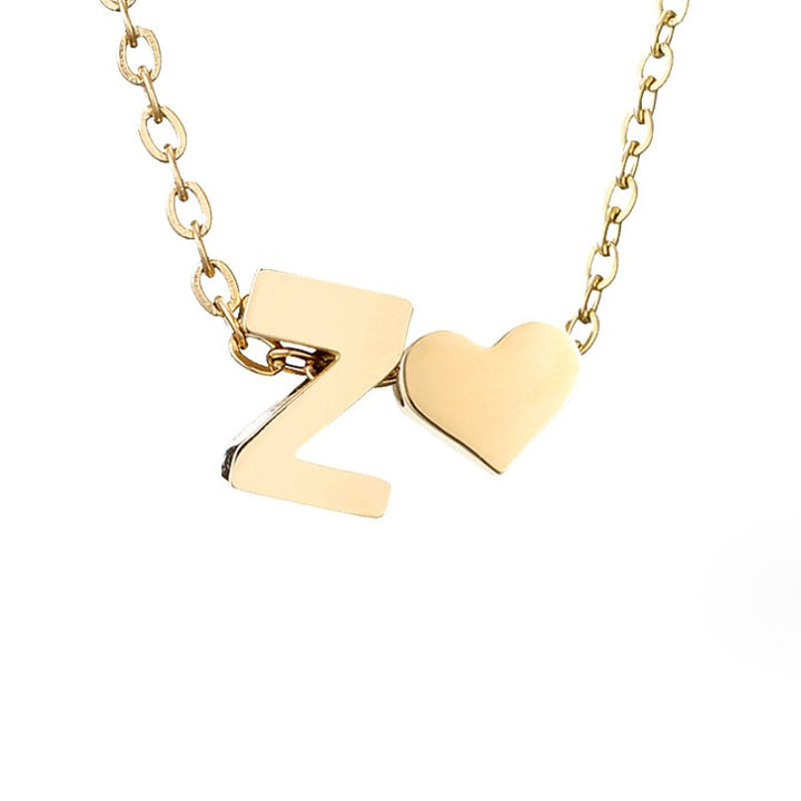 Love Letter Gold Necklace