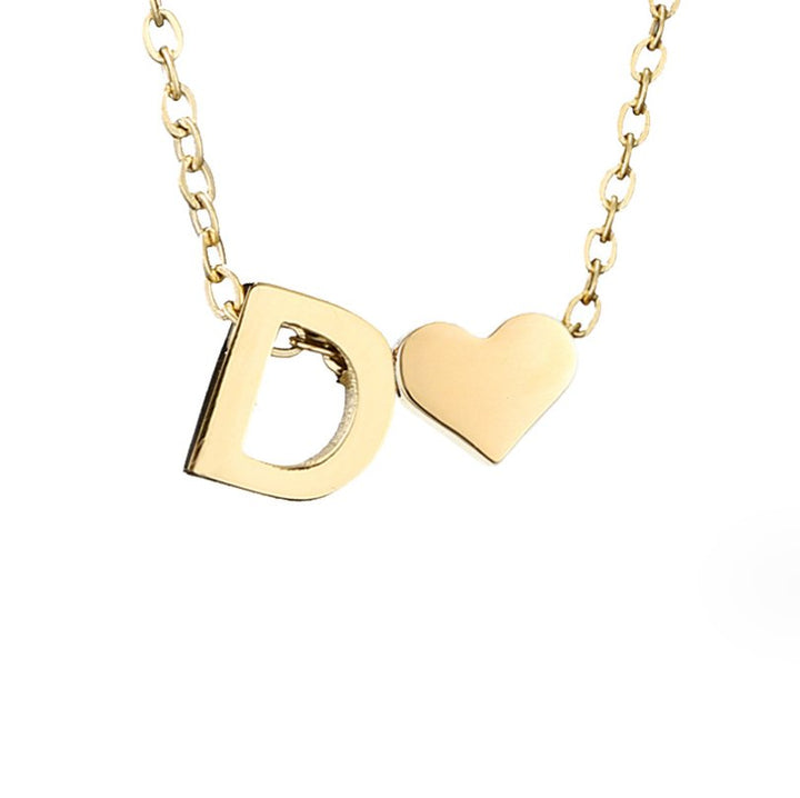 Love Letter Gold Necklace