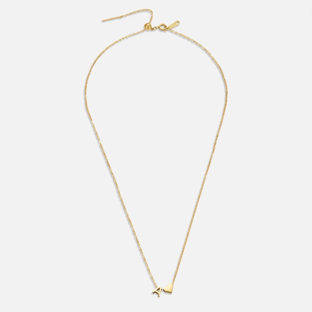 Love Letter Gold Necklace