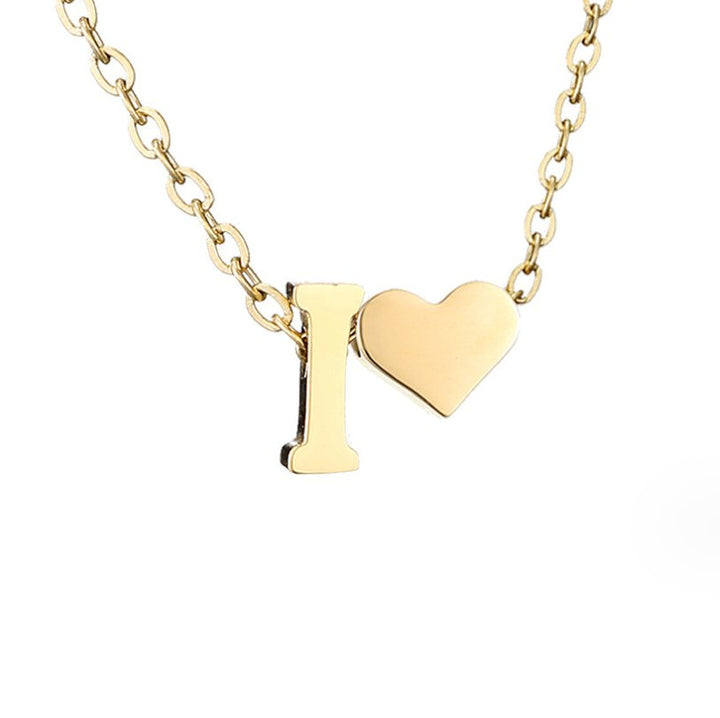 Love Letter Gold Necklace