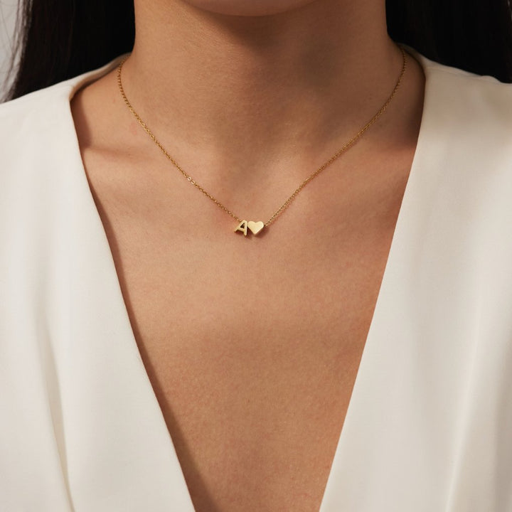 Love Letter Gold Necklace