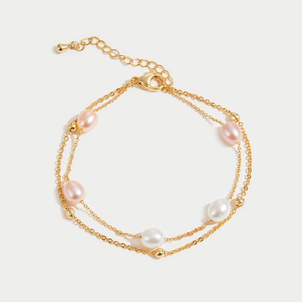 Pearl Layered Bracelet