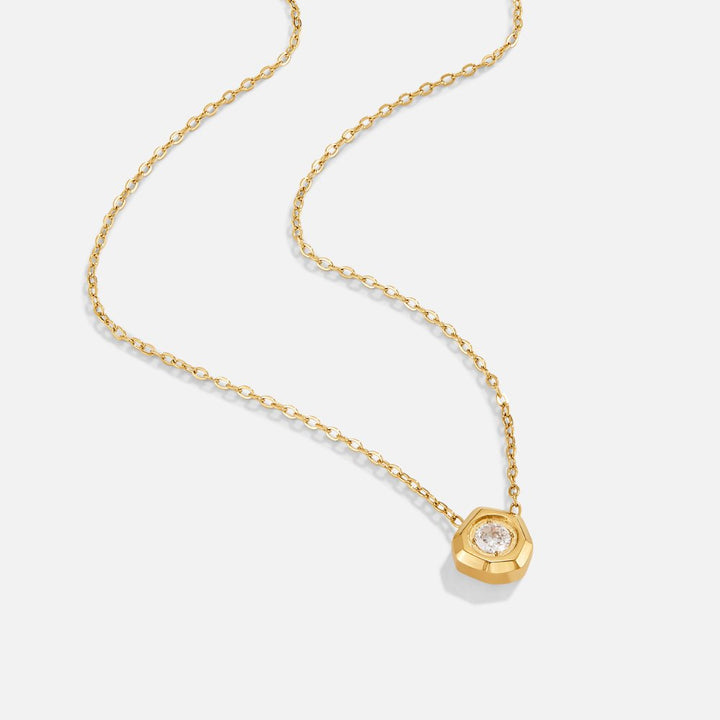 Crystal & Gold Necklace