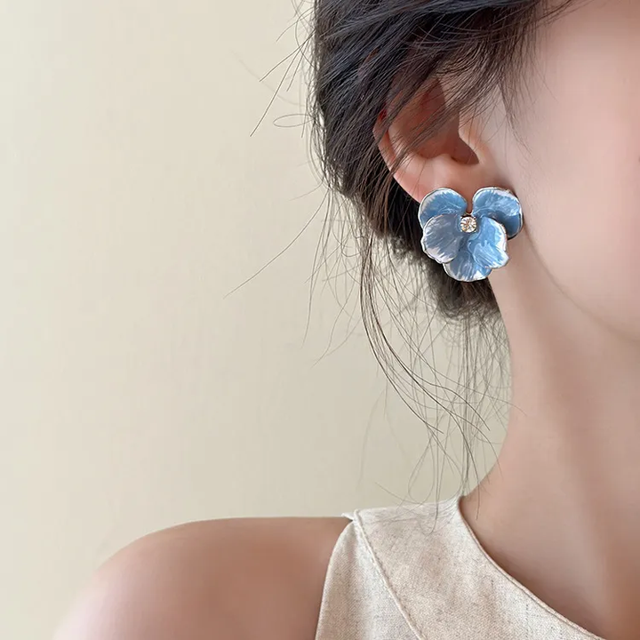 Blue Blossom Earrings