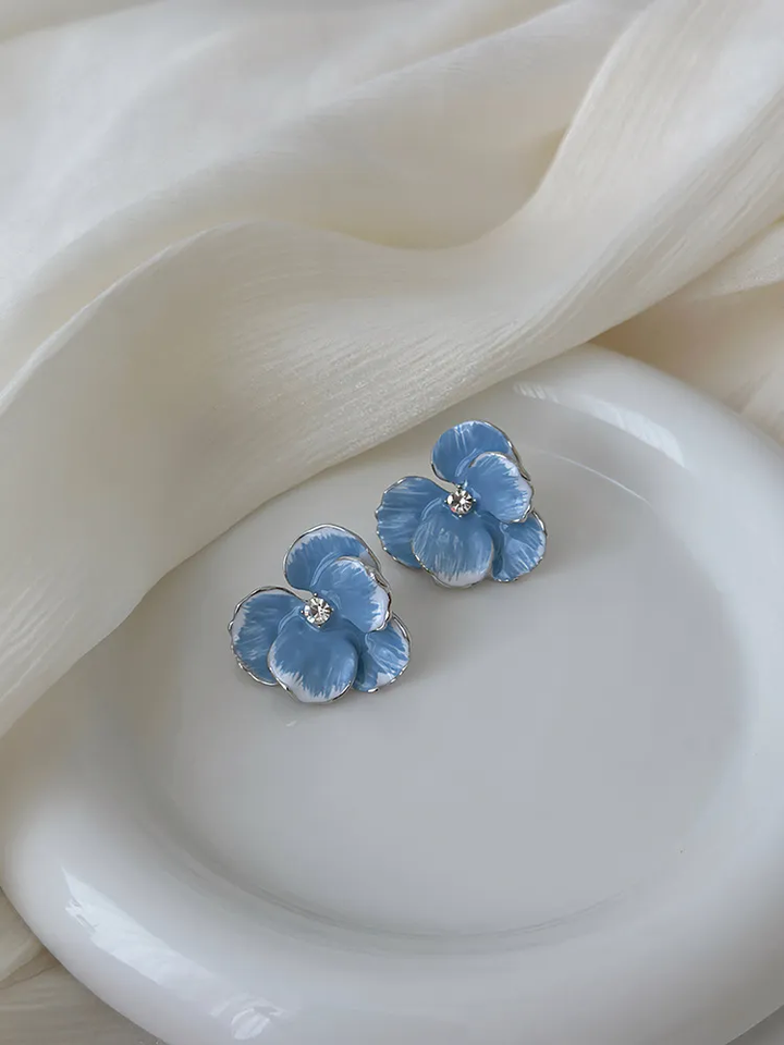 Blue Blossom Earrings