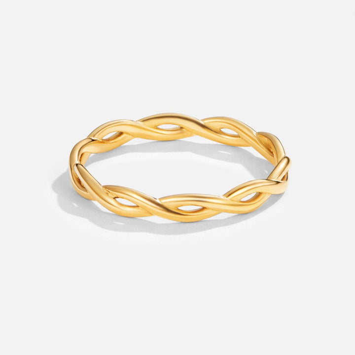 Gold Twist Ring