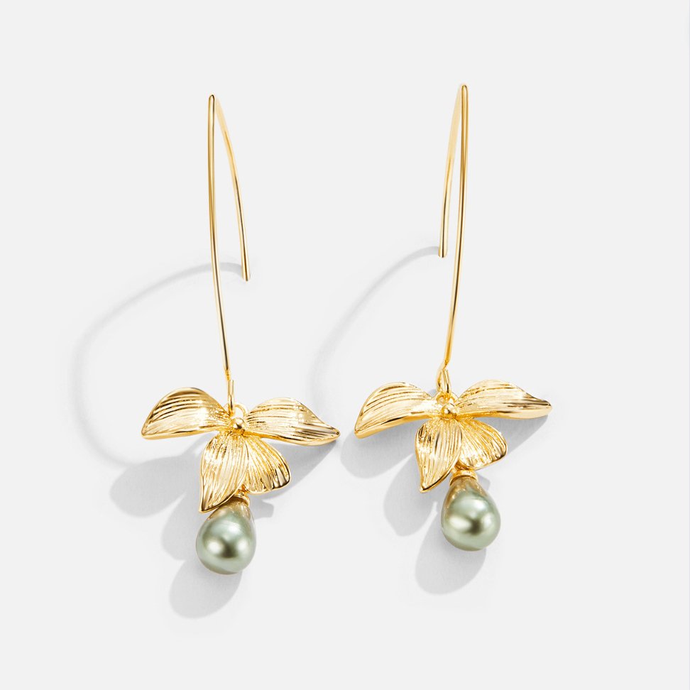 Pearl & Petal Angelwings Drop Earrings