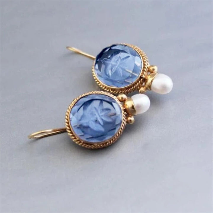 Queen Seablue Classic Pearl Earrings