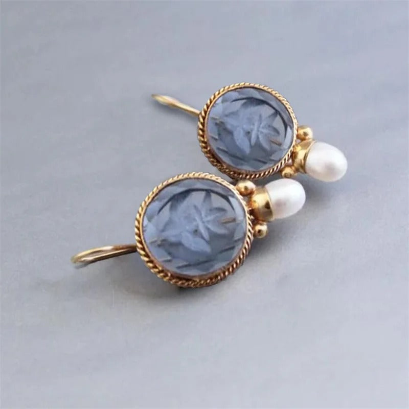 Queen Seablue Classic Pearl Earrings