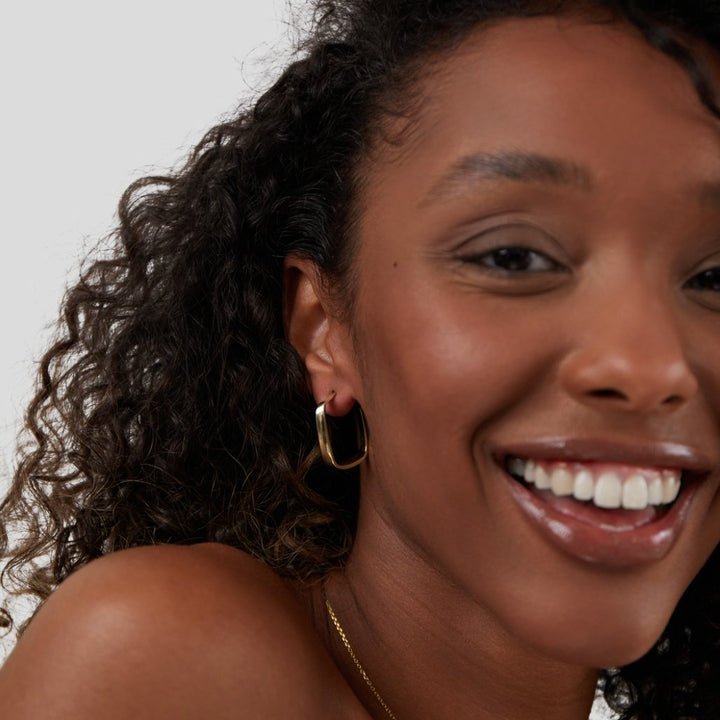 Geometric Hoop Earrings