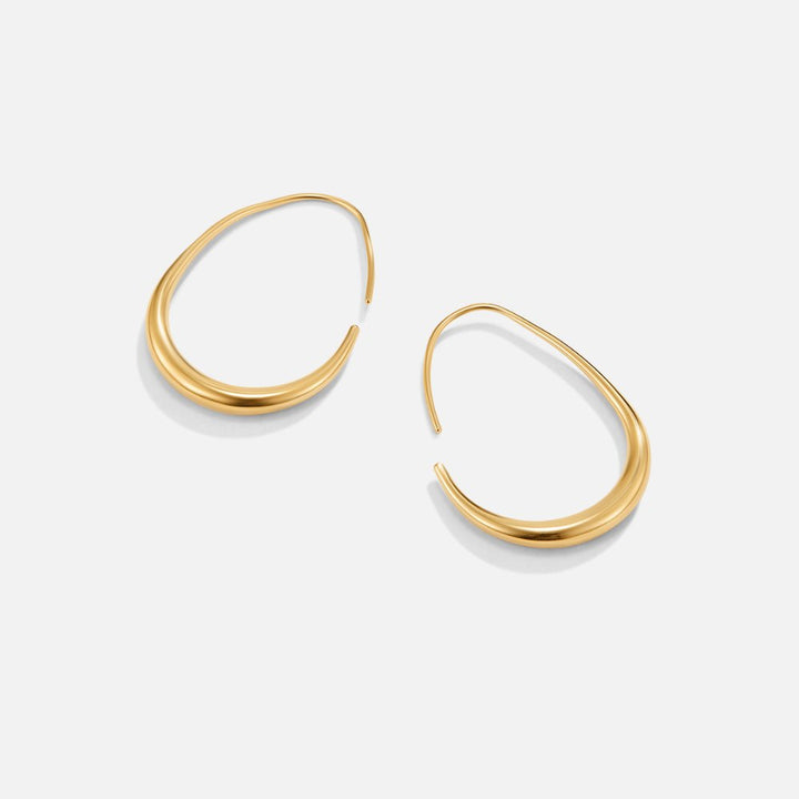 Gold Hoop Earrings