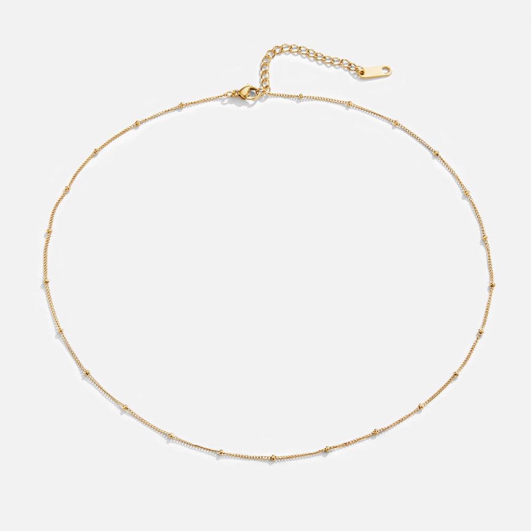Ocean detail Chic Gold Necklace