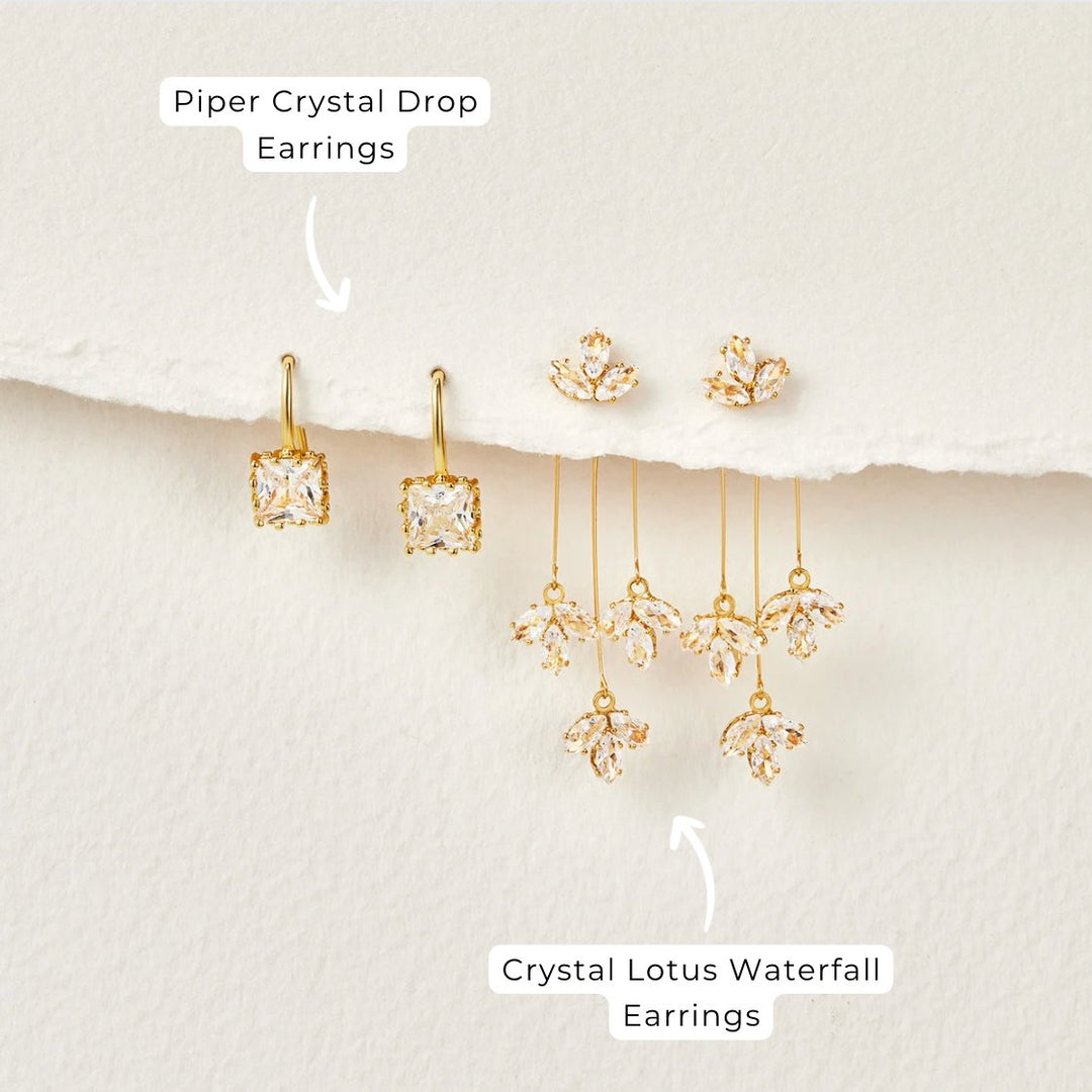 Lana Crystal Drop Earrings