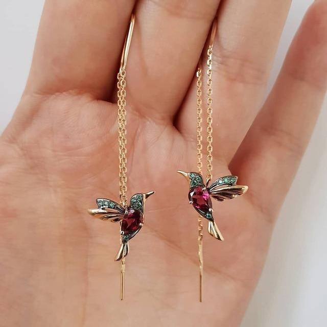Flying bird Design Earrings