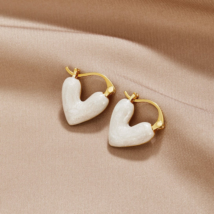 Full Heart Earrings