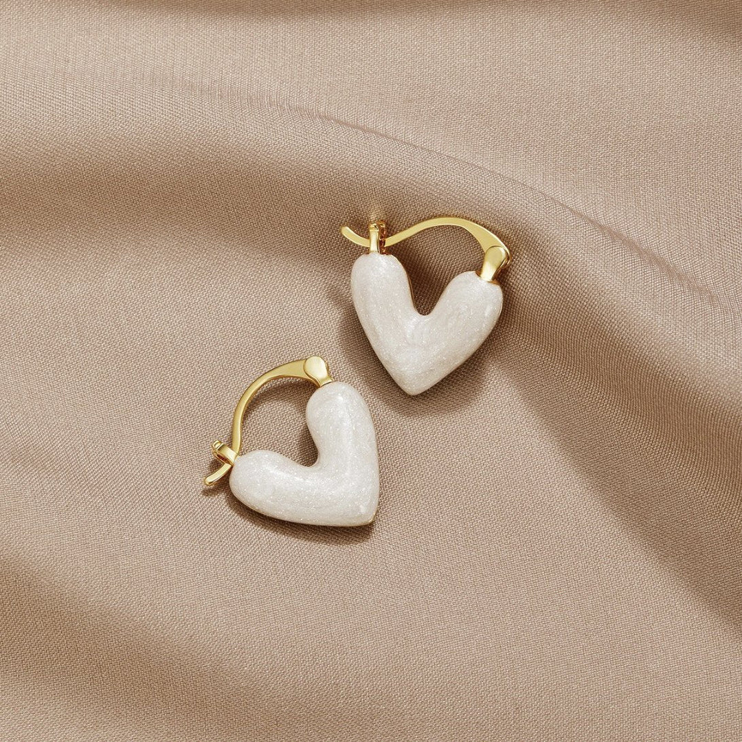 Full Heart Earrings