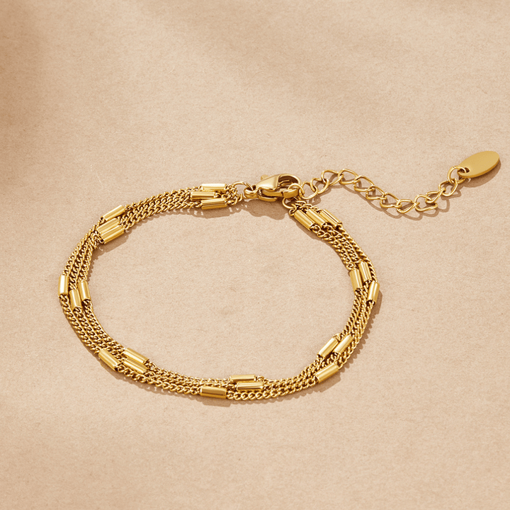 Soft Triple Layered Bracelet