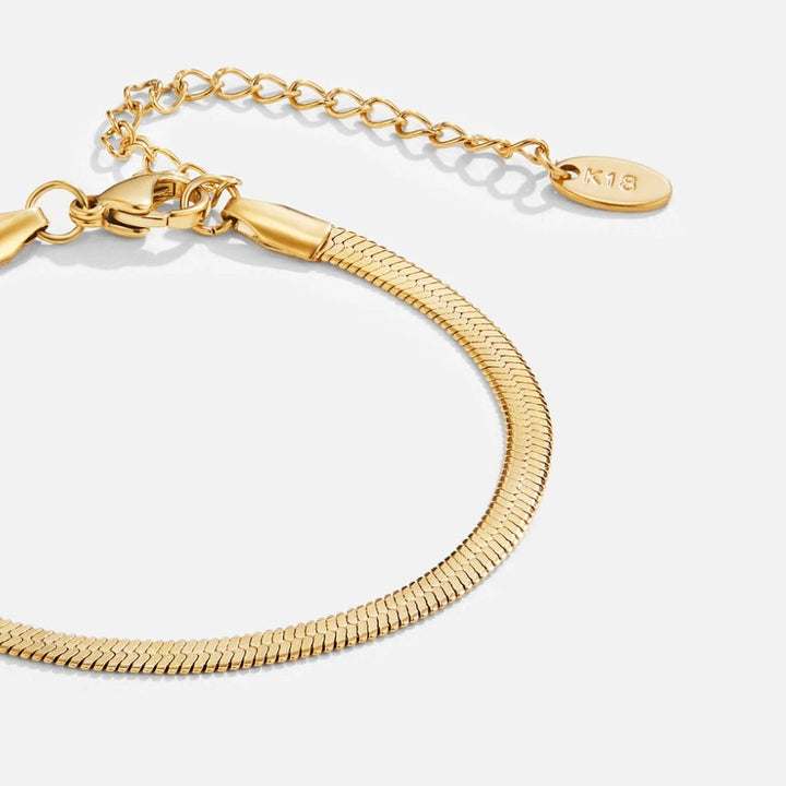 Snake Chain Gold Bracelet
