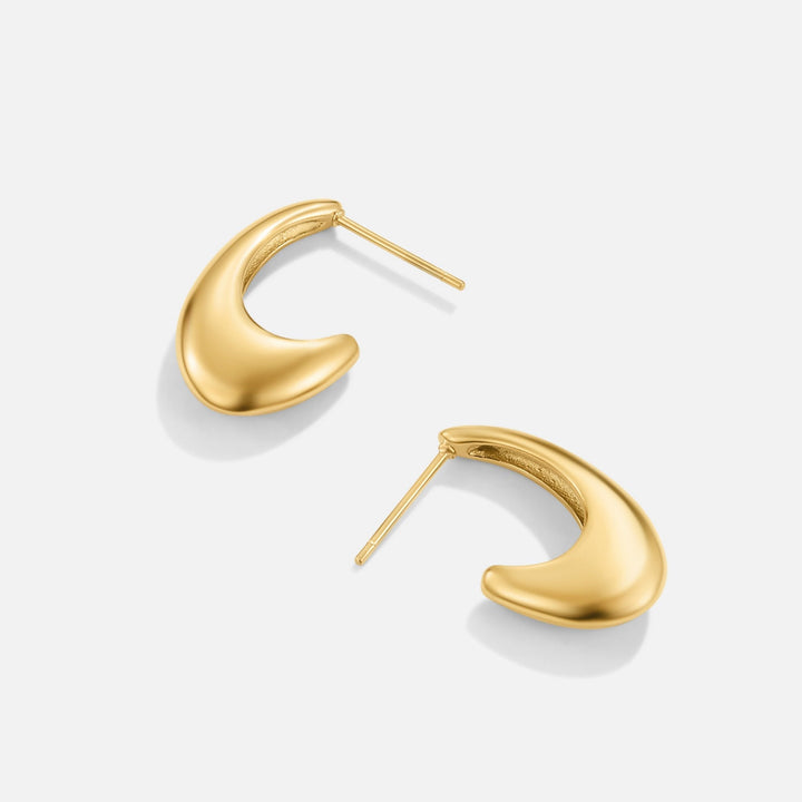 Simply Gold Hoop Earrings