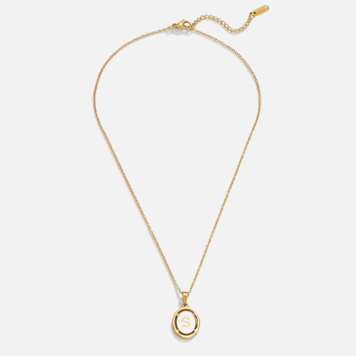 Classy Gold Letter Necklace