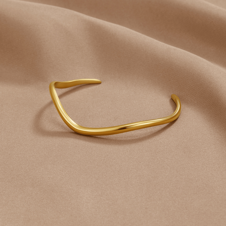 Wave Gold Bracelet