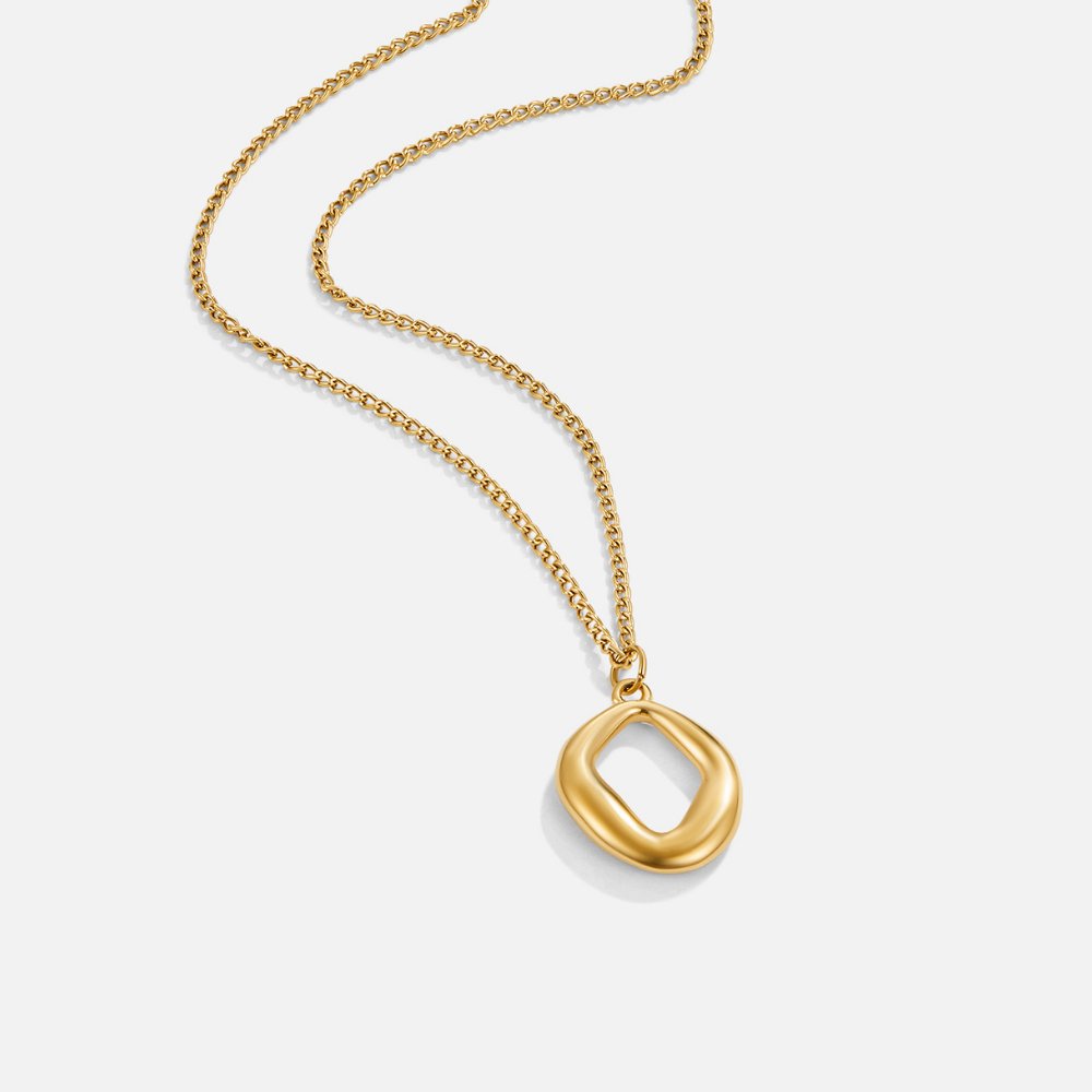 Geometric Gold Necklace
