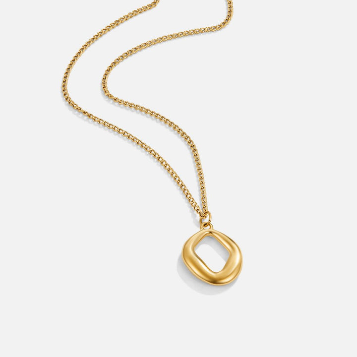 Geometric Gold Necklace