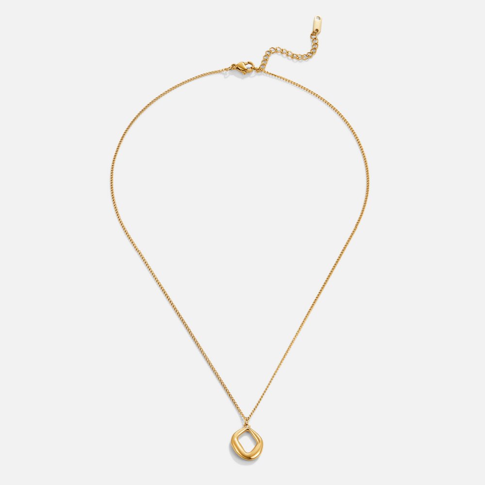 Geometric Gold Necklace